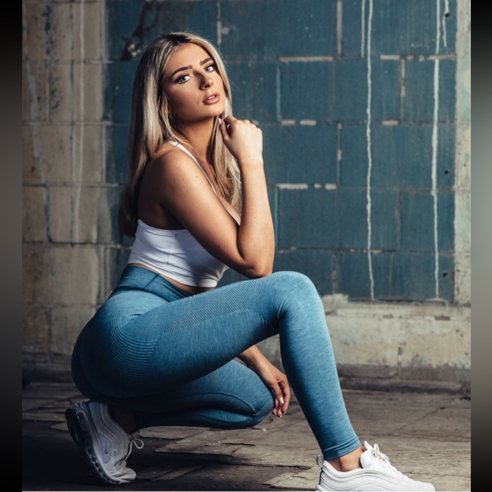Alphalete Aero Leggings Blue